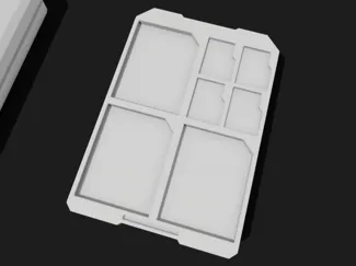 micro sd Drawer for "minimalistic SD Card holder"