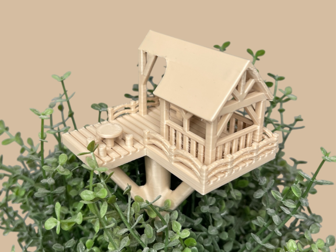 Baumhaus Blumen Pflanzen Stecker 