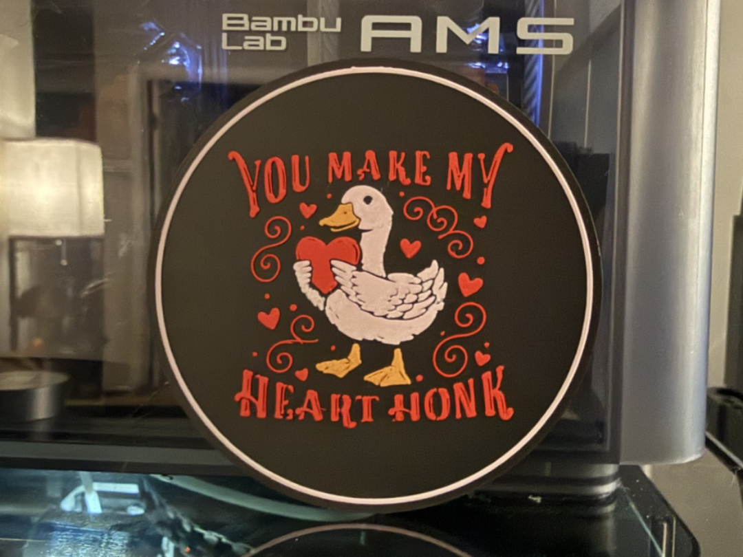 YOU MAKE MY HEART HONK - COASTER