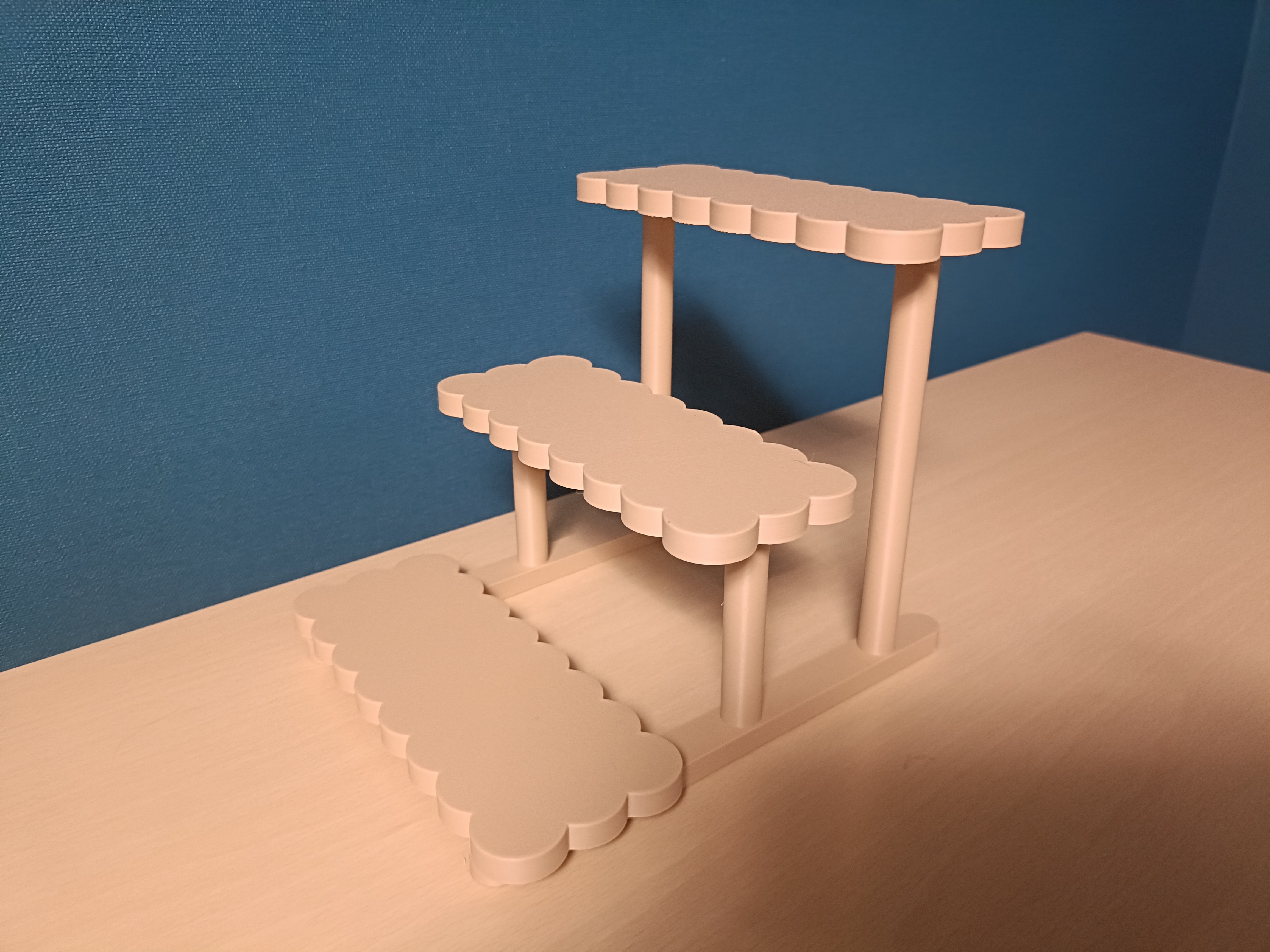 Parametric Cloud Display Shelf - 1