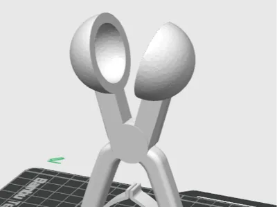 Meatball tongs