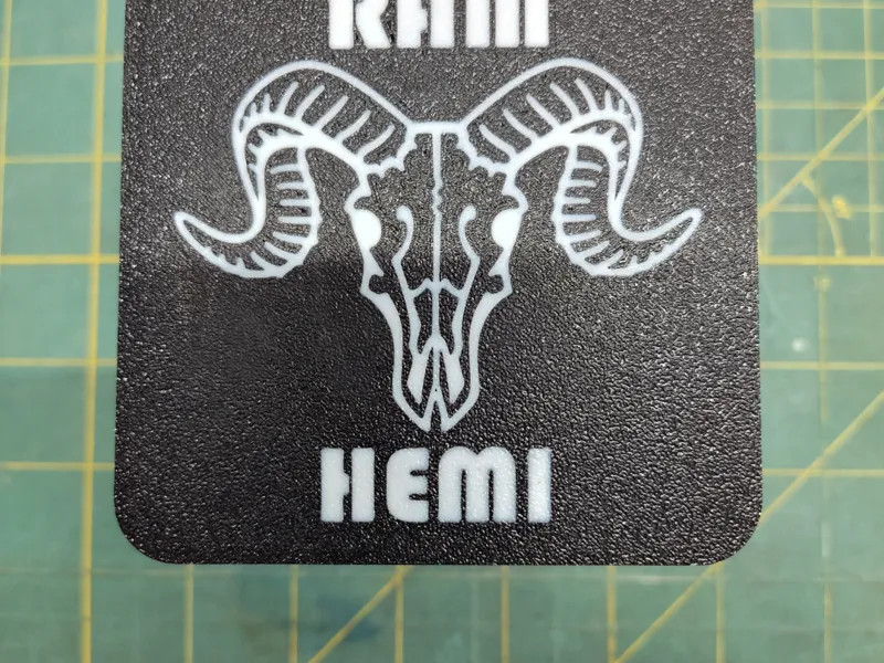 Ram Bones Hitch Cover