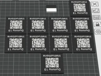 Instructions QR