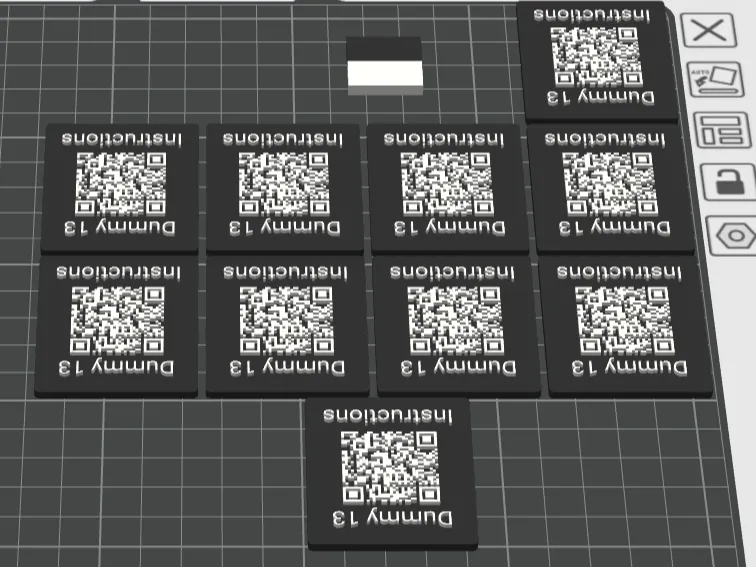Instructions QR