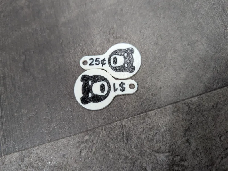 Canadian Grocery Cart Coins