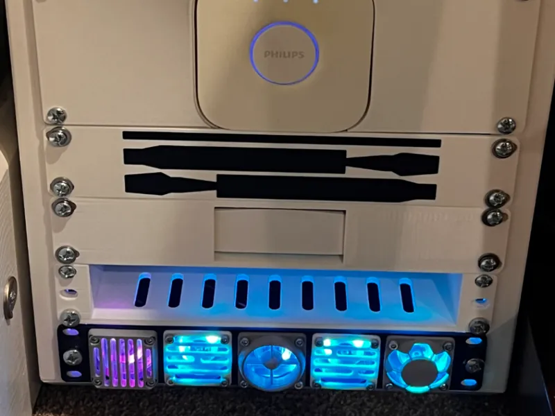 Eero Pro 6 - 10” Rack (1U Front, 2U Internal)