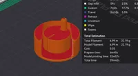 Support de rangement pour mètre ruban — photo 2