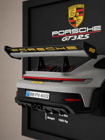 Marco decorativo: Porsche Gt3 RS Wallframe Picture — vista de referencia 5