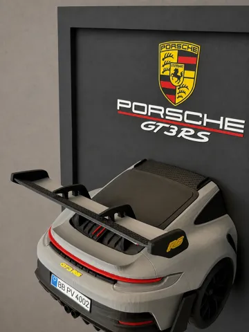 Marco decorativo: Porsche Gt3 RS Wallframe Picture — vista de referencia 4