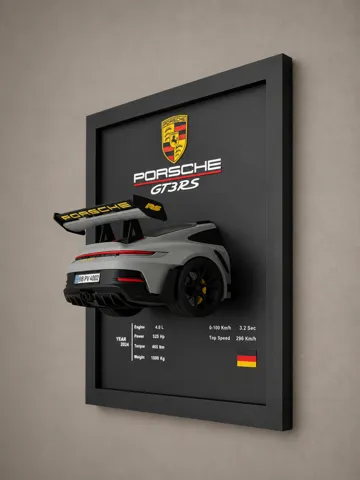 Marco decorativo: Porsche Gt3 RS Wallframe Picture — vista de referencia 2