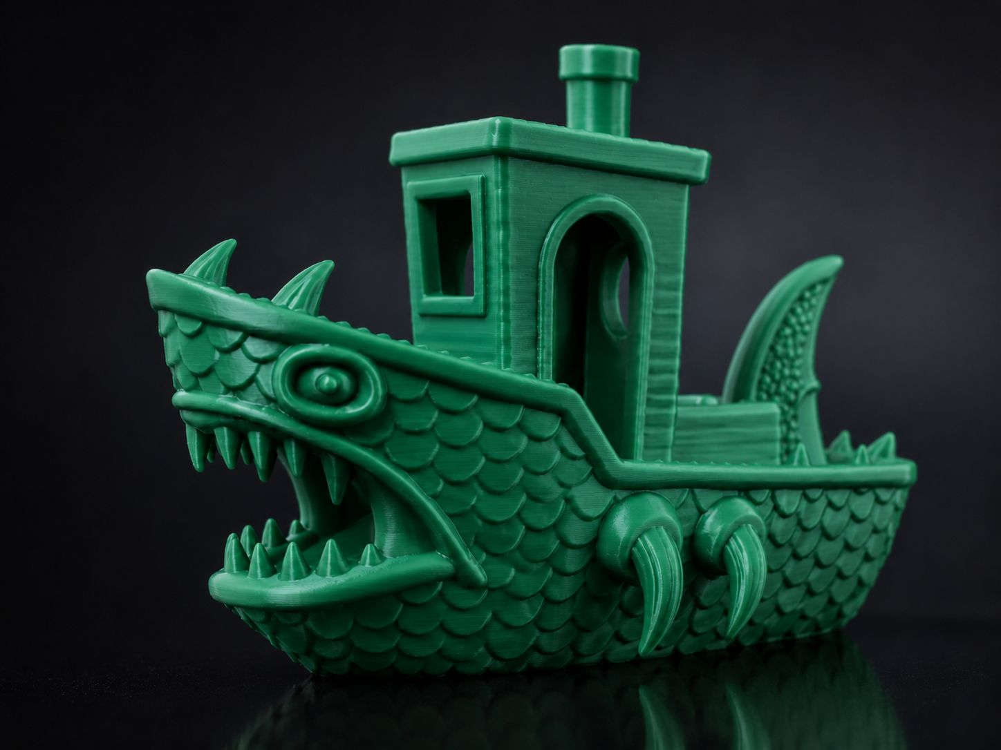 Emerald Dragon Benchy