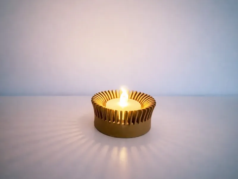 Ripple Candle Holder