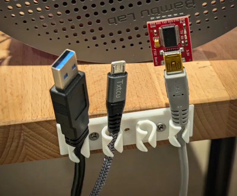 4 way Cable Holder