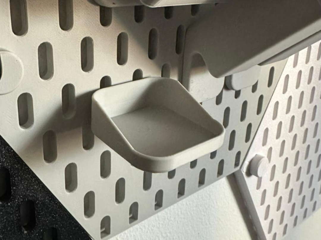 Mini Shelves for SKADIS Hex Pegboard