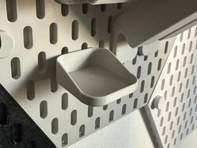 Mini Shelves for SKADIS Hex Pegboard
