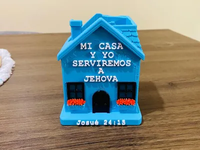 Pencil Holder My House and I Joshua 24:15