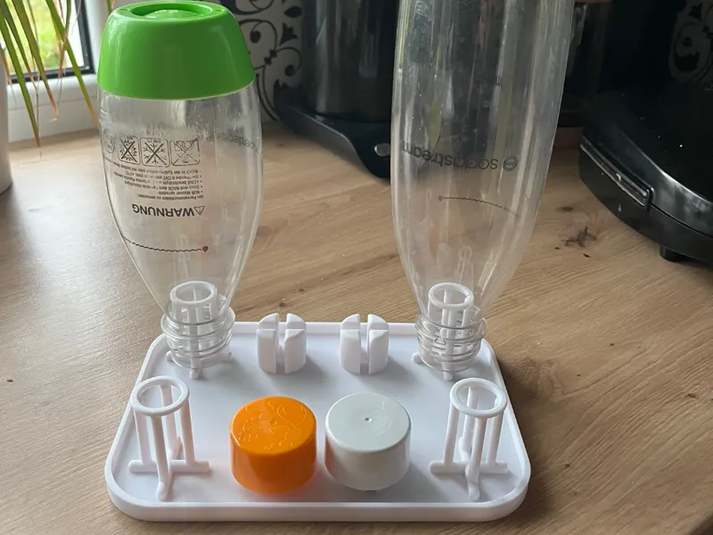 SodaStream bottle dryer