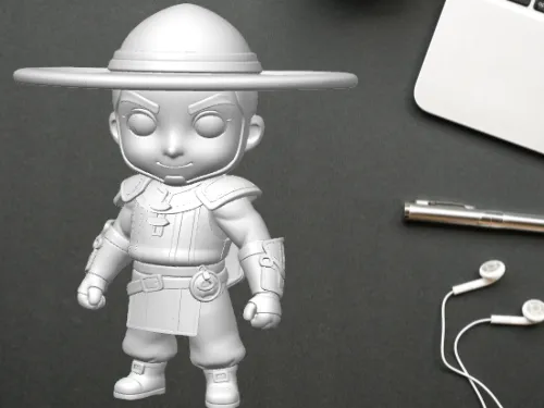 Kung Lao - Mortal Kombat (Cute Chibi Edition)