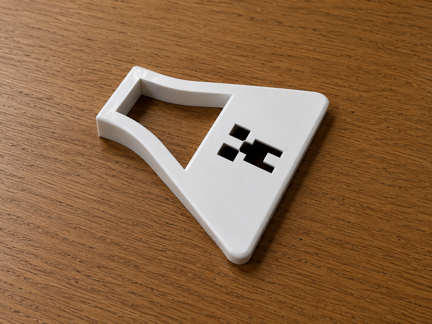 Miniatura 2 do modelo 3D Bed Scraper with Minecraft Creeper Face