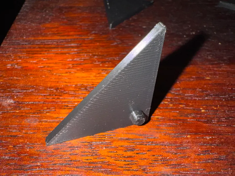120mm PC Fan Corner Cap -- Only 6.5 Grams