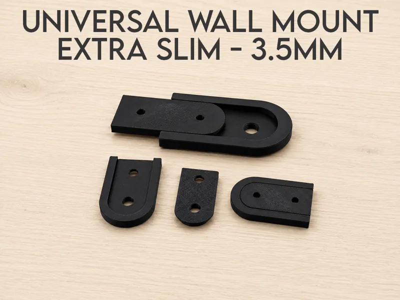 Universal Wall Mount - Extra Slim 3.5mm