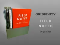 Organiseur Gridfinity 1x3 pour carnets Field Notes — photo 1