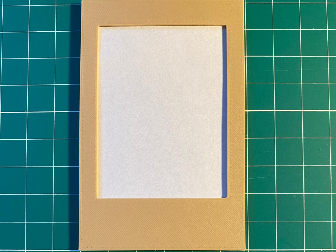 Simple Instax Mini frame