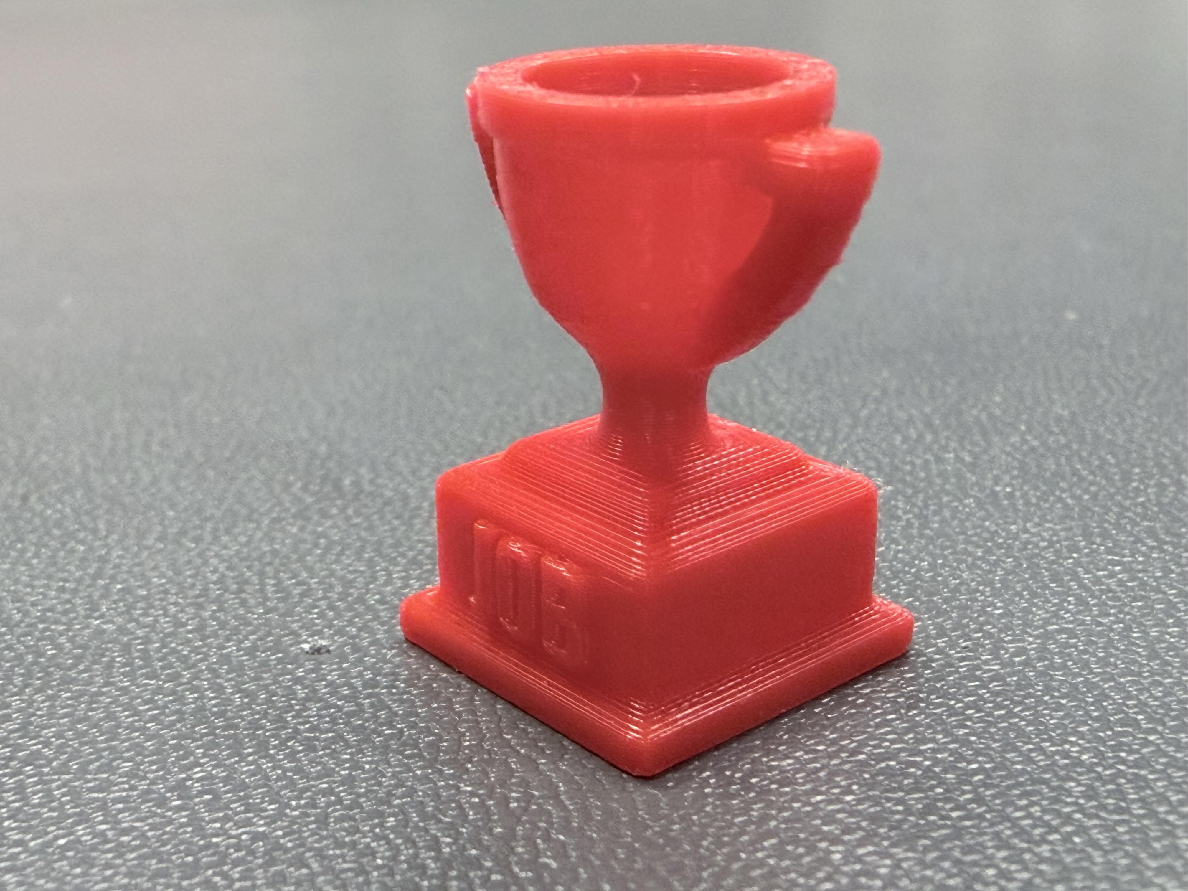 Miniatura 3 do modelo 3D You Tried. Here’s a Trophy - World's Smallest