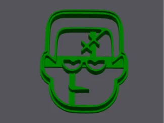 Frankenstein Cookie cutter