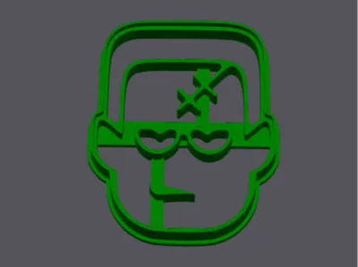 Frankenstein Cookie cutter