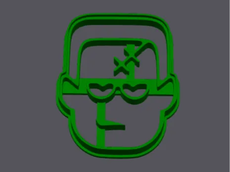 Frankenstein Cookie cutter