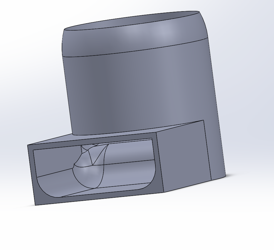 Miniatura 3 do modelo 3D Lüftungsdüse 