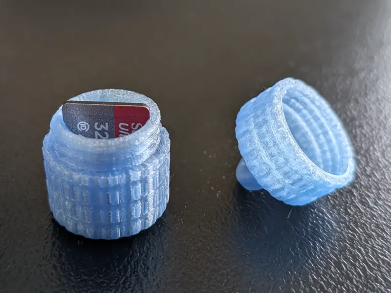 single microSD Keyring