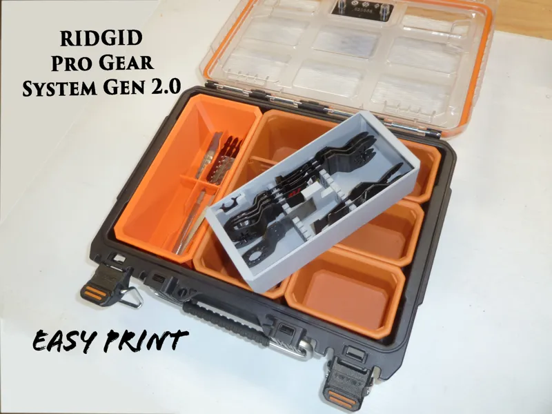 RIDGID PRO Gear Multi-Tool Blade Compartment
