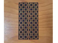 Bookmark 2 x 8 patterns