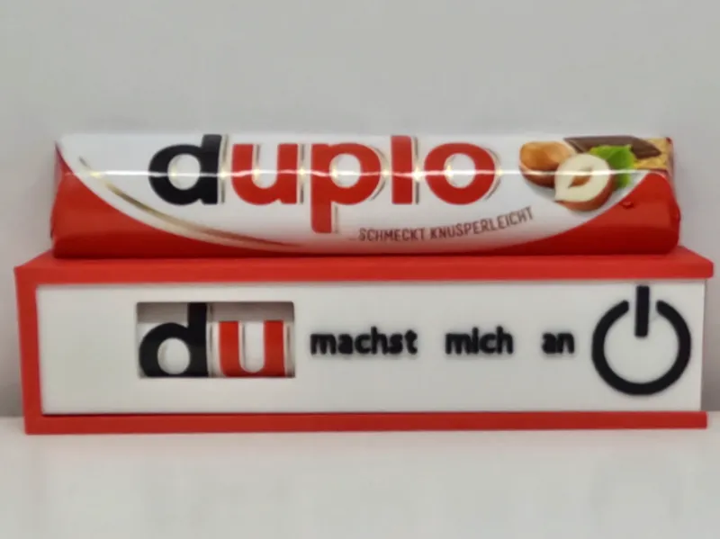 Duplo Box "Du machst mich an" Geschenk