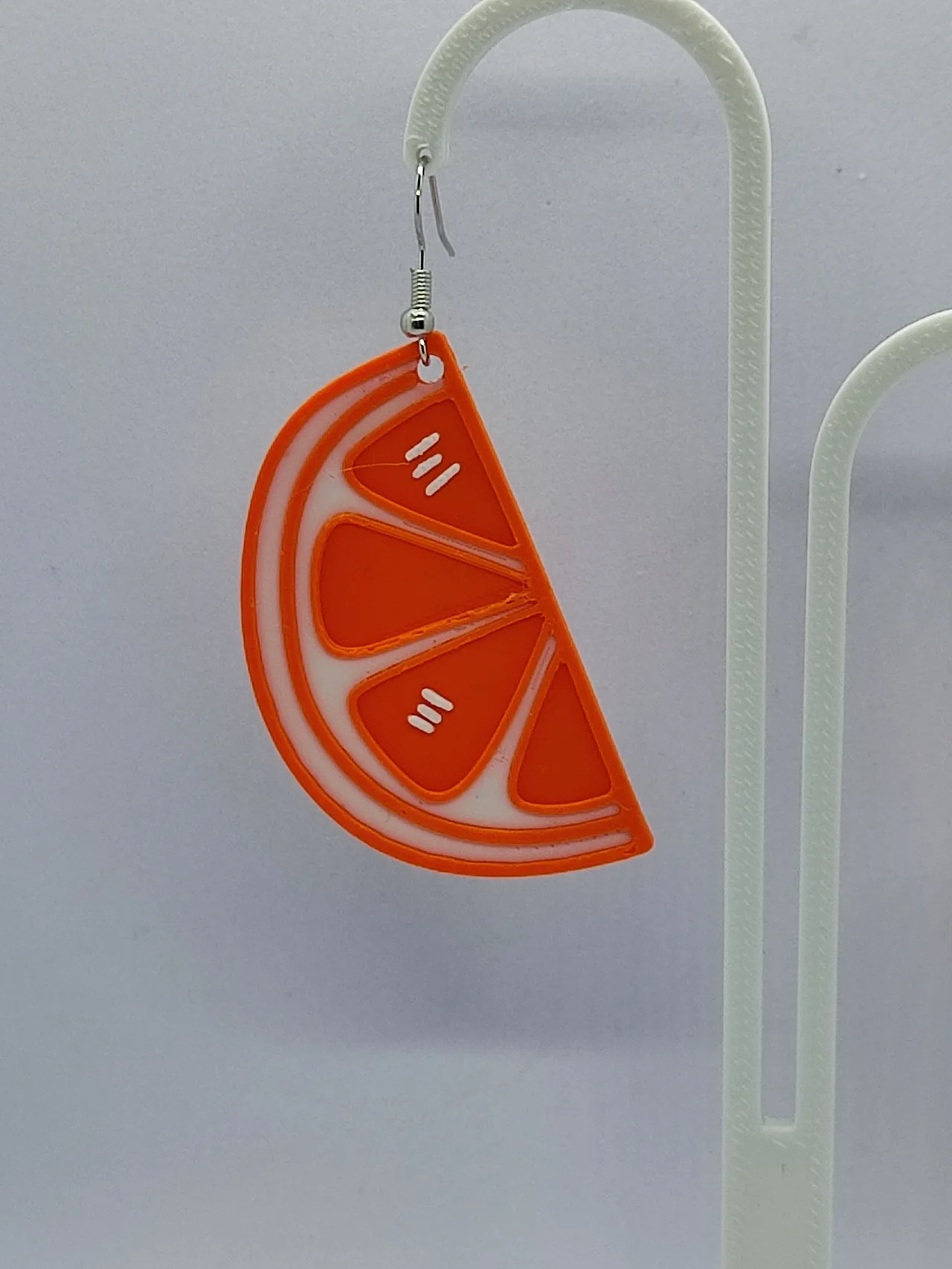 Pendientes naranja view 4