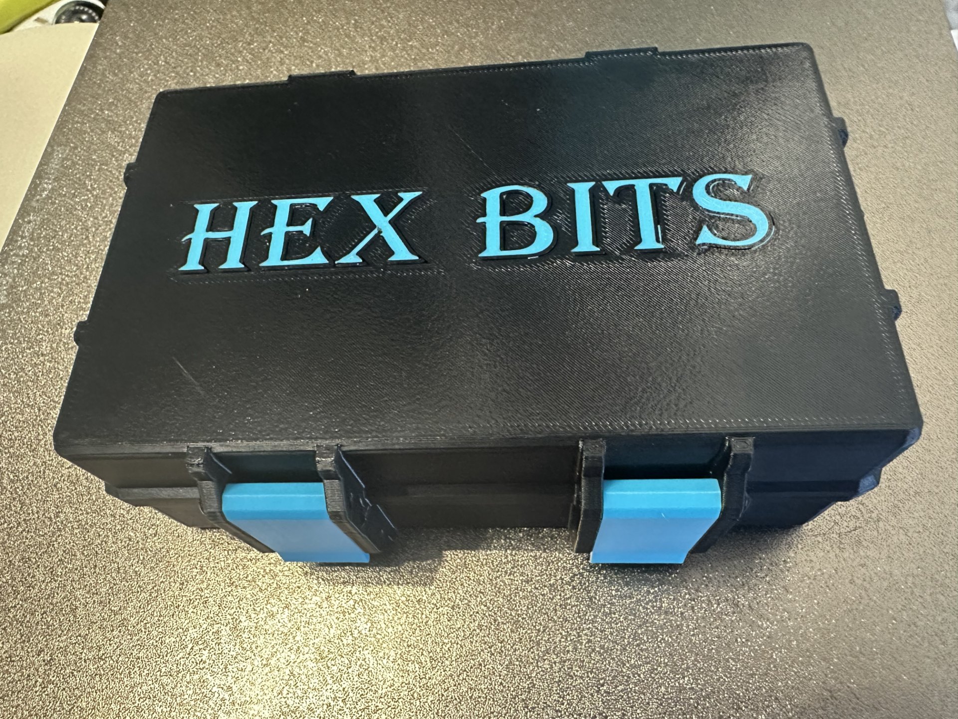 Hex Bits storage Box