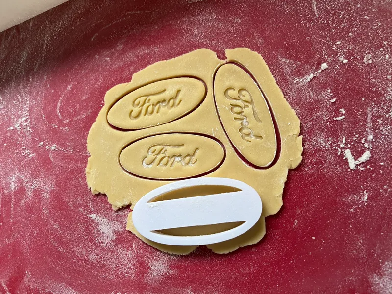 Ford Keks Ausstecher Cookie Cutter