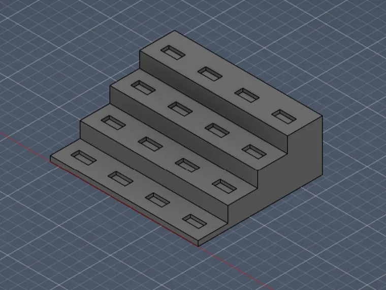 Minifigure Display 1x2 Tile