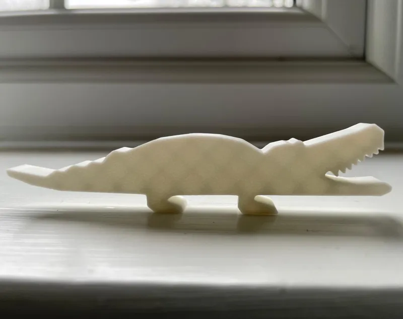 Crocodile - REALLY FAST PRINT!