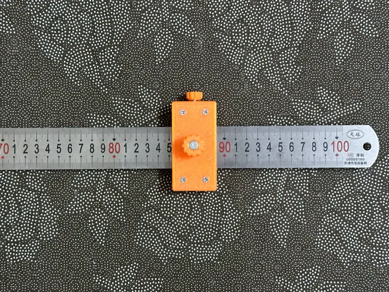 Marking guage for large Stainless Steel ruler
