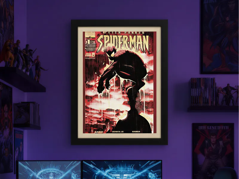 Spiderman Comics Hueforge