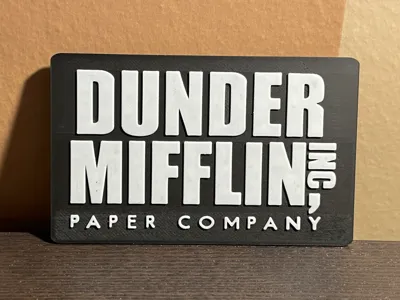 The Office - Dunder Mifflin Paper Company Sign