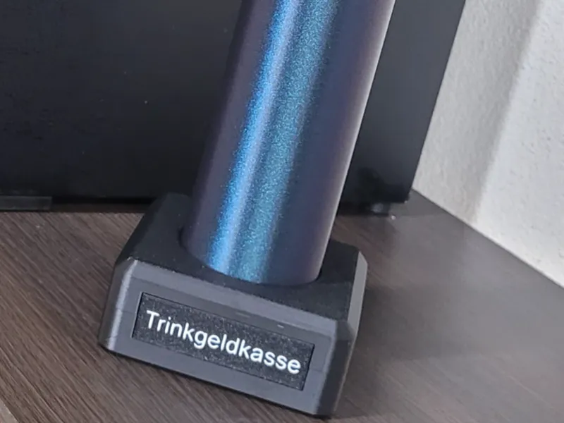 Tip Jar / Trinkgeldkasse