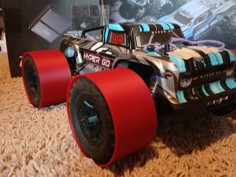 Mjx hyper go 1:16 scale slip over drift wheels 