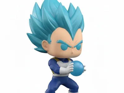 Vegeta style Funko Pop Dragon Ball
