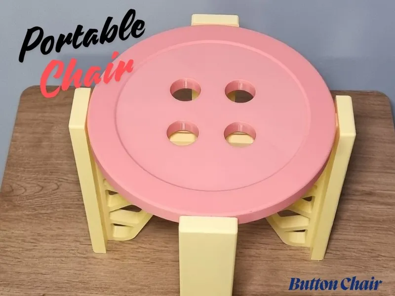 Button Chair - Portable Chair
