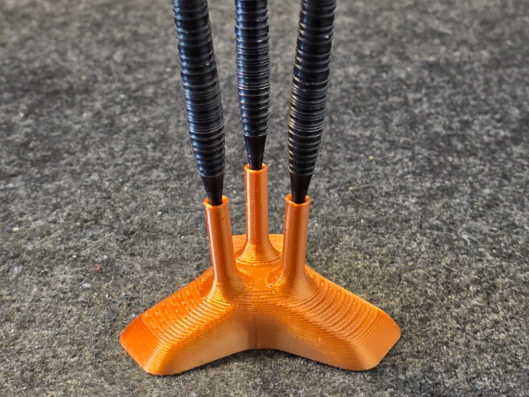 Triangle Stand for 3 Darts