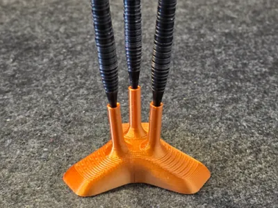 Triangle Stand for 3 Darts